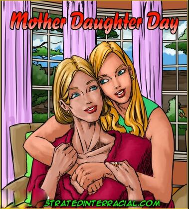 Mother Daughter Day from illustratedinterracial