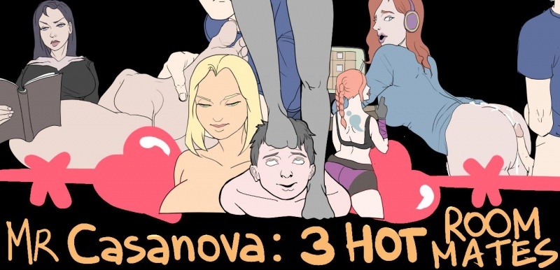 Mr. Casanova: 3 Hot RoomMates - Version 0.3b by SoftDream