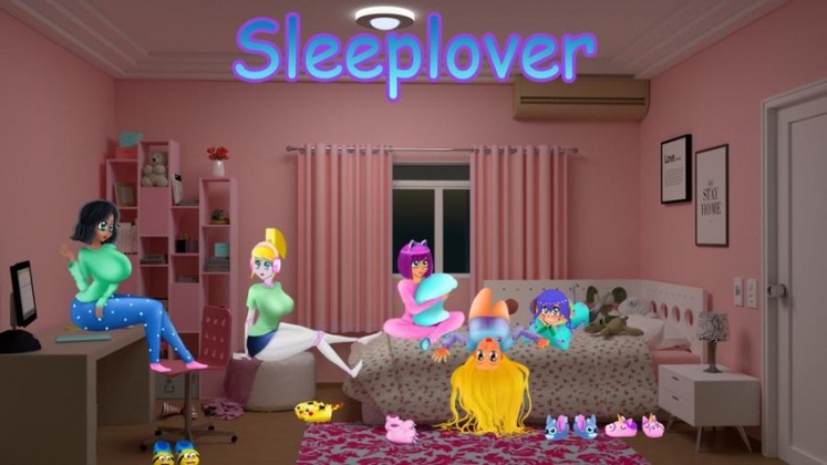 Porn Game: Sleeplover - Episode 2 by GlassesZombie