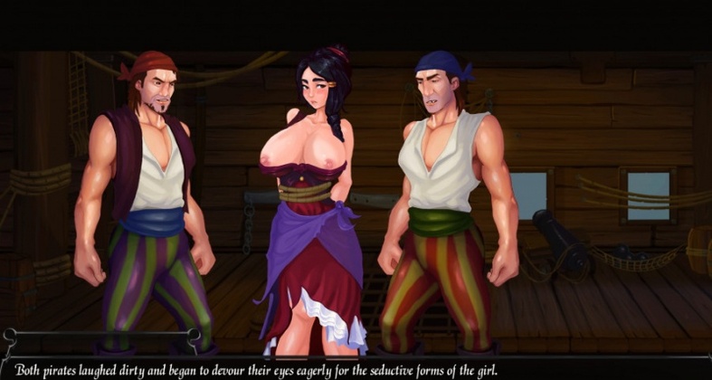 Porn Game: PurpleGray - The Cursed Saga: Under Black Sails v2