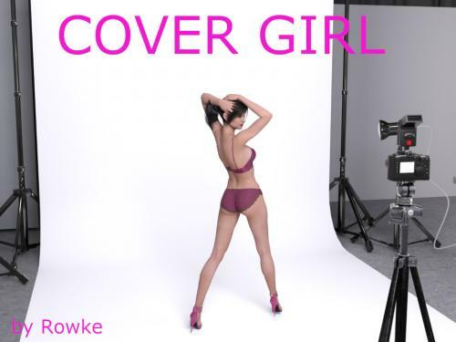 3D  Cover Girl by Rowke