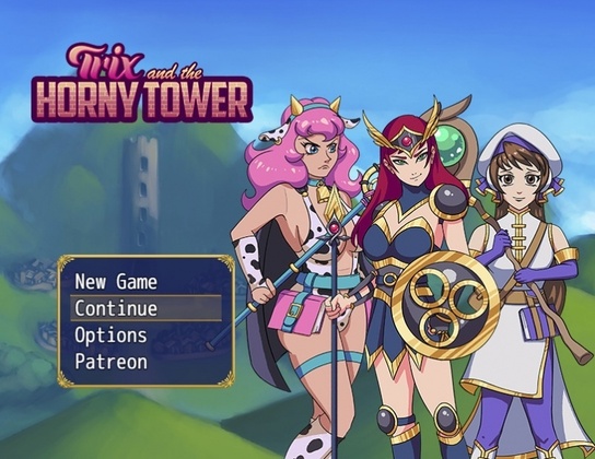 Porn Game: Hentairoom - Trix and the Horny Tower v1.00