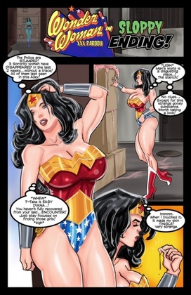 SuperPoser - Wonder Woman in Sloppy Ending (Justice League)