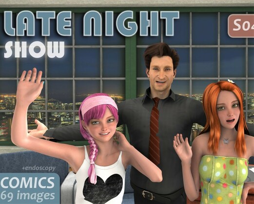 3D  Late Night Show by ExtremeXWorld