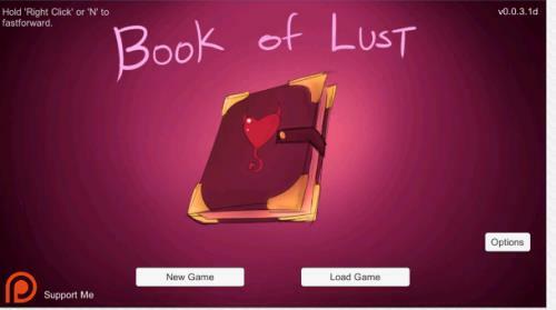 Porn Game: Book of Lust by Kanashiipanda version 0.0.70.1b