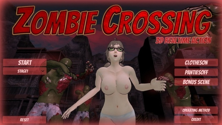 Porn Game: No limit - Zombie Crossing (eng)