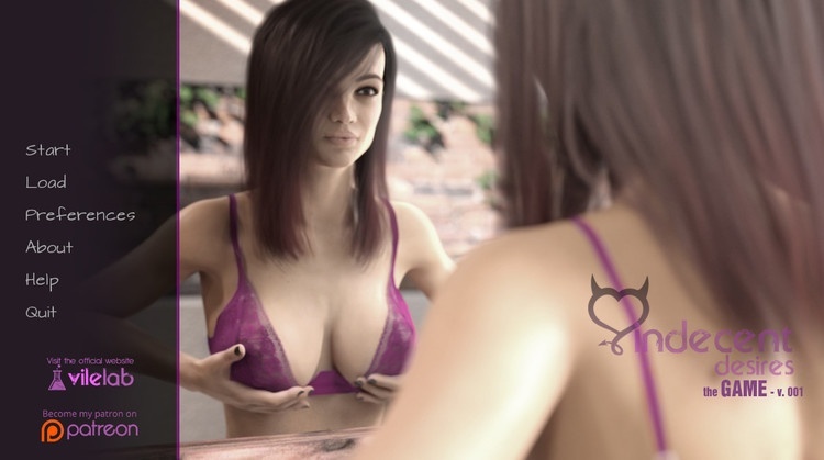 Porn Game: Indecent Desires - The Game - Version 0.14 by Vilelab