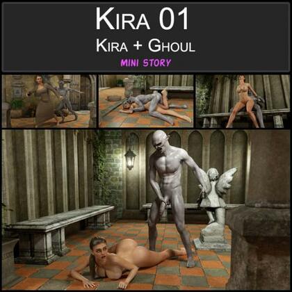 3D  Blackadder - Kira + Ghoul