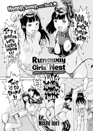 Hentai  Nishi Iori - Runaway Girls\' Nest - Offline Fuck Contest Livestream!!