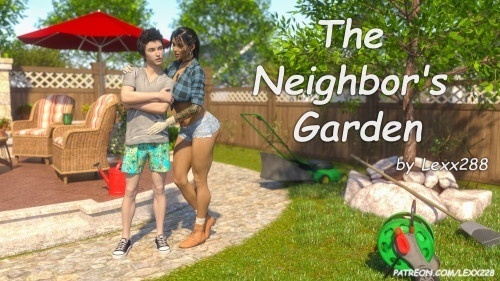 3D  Lexx228 - Garden Girl The Neighbour’s garden