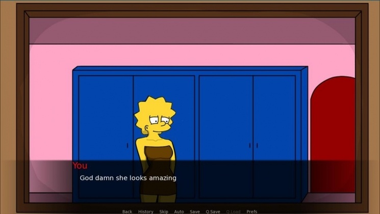 Porn Game: The Squizzy - The Simpsons Simpvill Version 0.9.