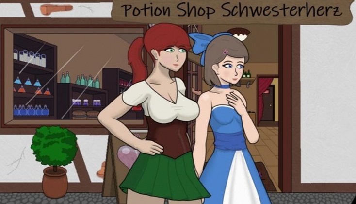Porn Game: random Cow - Potion Shop Schwesterherz Version 0.12