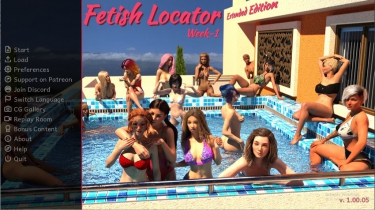 Porn Game: Fetish Locator - Version 1.07.11 by ViNovella Win/Mac/Android