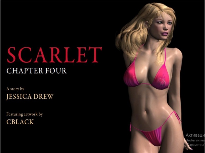 3D  CBlack - Scarlet - Story by Jessica Drew