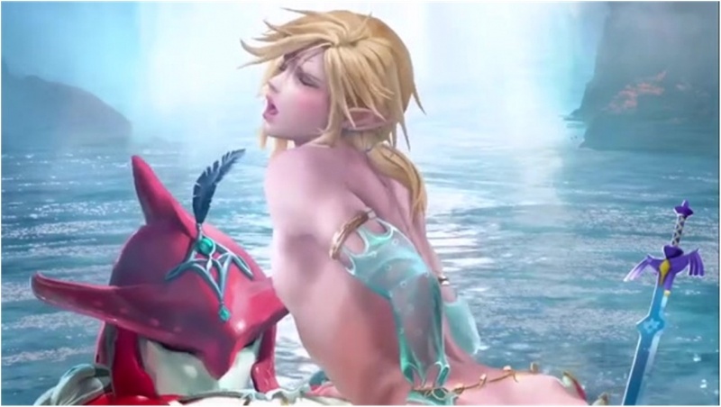 #1 Link x Prince Sidon (R18 in cowboy position 2min)