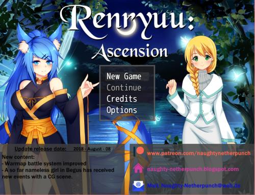 Porn Game: Renryuu: Ascension v21.09.14 by naughtynetherpunch