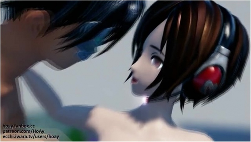 MMD Spooning anal sex