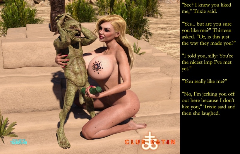 3D  Waynetriskelion - Club Satan Beauty and the Imp Part 2