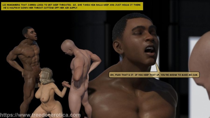 3D  TreeDeeErotica - The massuese - Liz and Mike get a BBC chapter 24