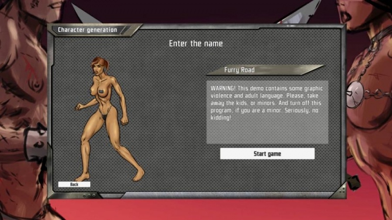 Porn Game: Naked Arena v1.01 - Public Demo by Dar.a Game Development studio