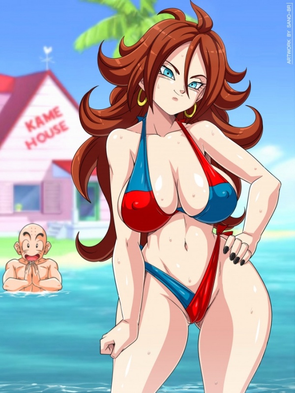 Sano-BR - Android 21 - Kame House (Dragon Ball FighterZ)