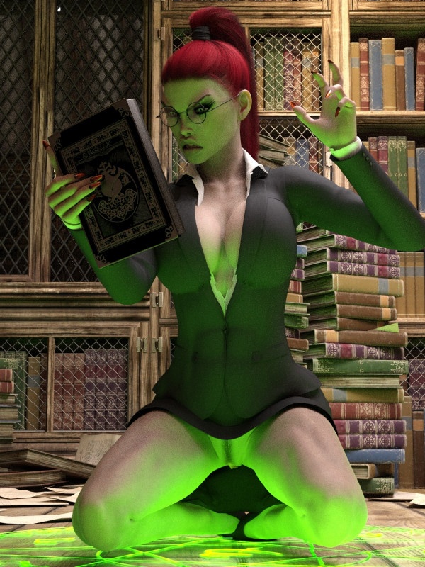 3D  3DcgDocArmitage - Miskatonic Library - After Hours