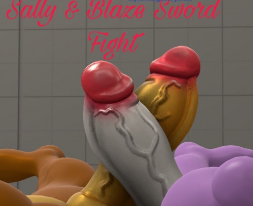Sally and Blaze - Sword Fight