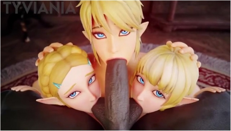 Zelda, Link & Linkle x Ganondorf [Tyviania]