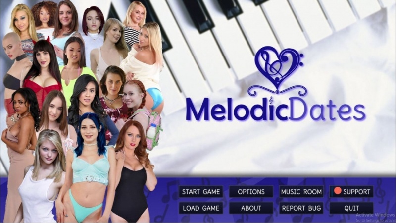 Porn Game: Melodic Dates v0.6 by Poison Adrian