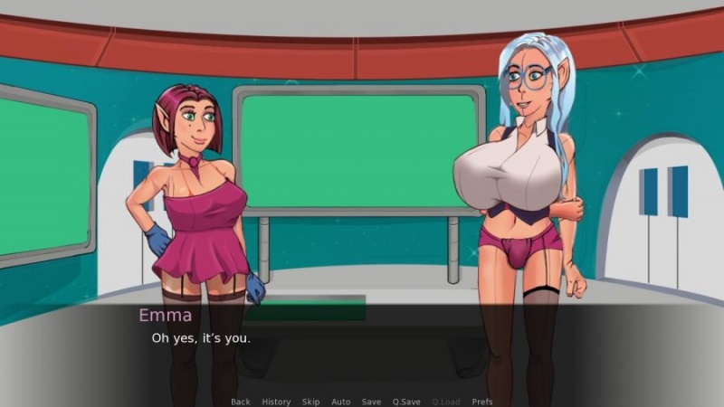 Porn Game: E Space Demo by Witchyummy