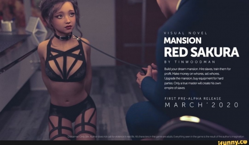 Porn Game: Red Sakura Mansion - Version 0.8с + Save by TinWoodman Win/Linux