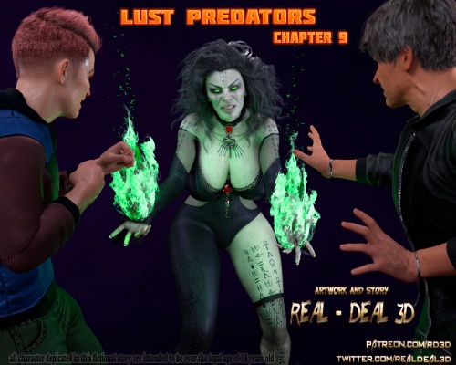 3D  Real-Deal 3D - Lust Predators 09