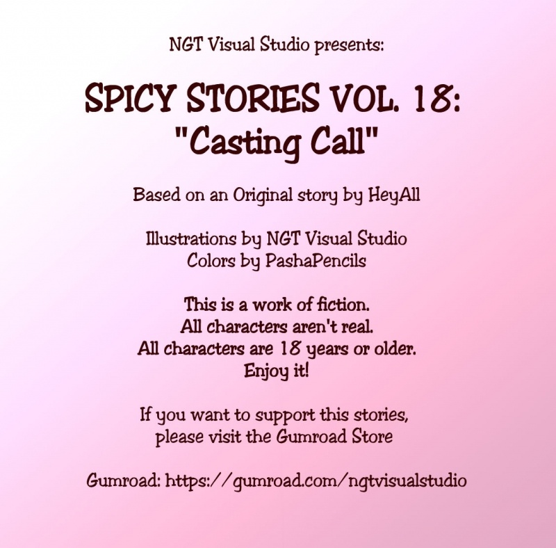 NGT - Spicy Stories 18 Casting Call.
