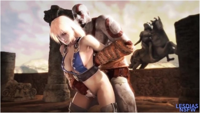 Sophitia fucked by Kratos (Soul Calibur)