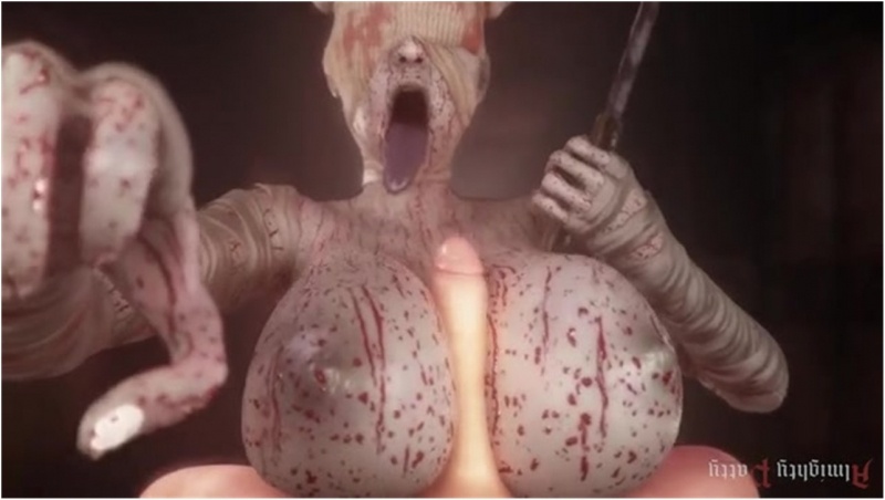 Bubble head nurse paizuri 3 (Silent Hill)