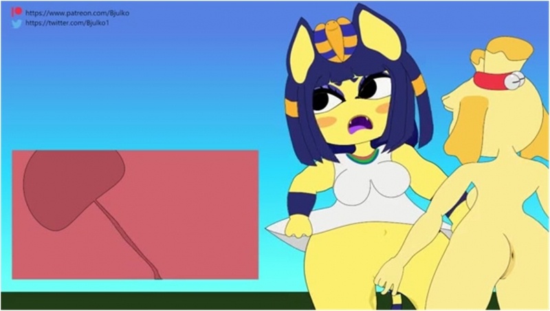 Ankha being fingering