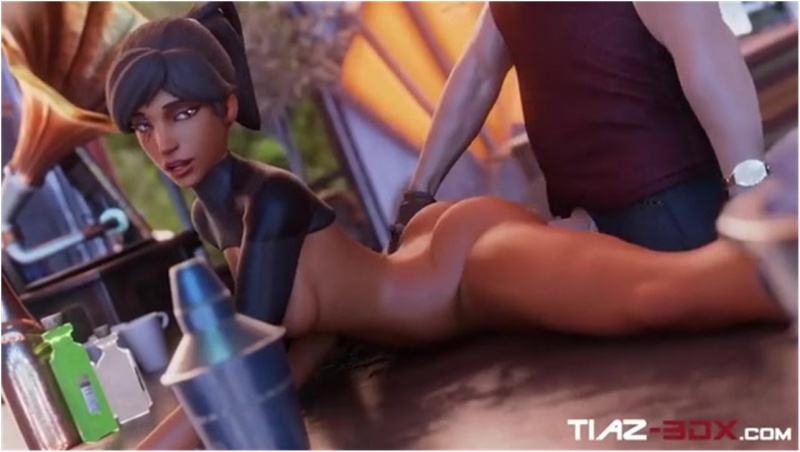 Pharah getting fucked (clothed) (Overwatch)