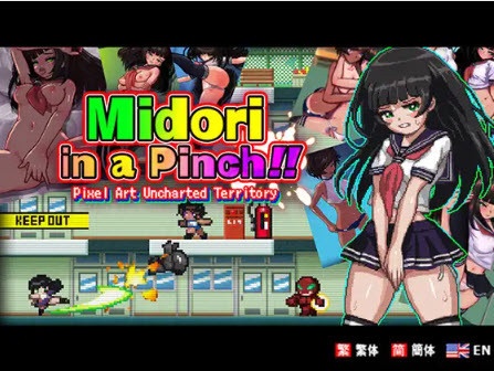 Porn Game: Pinkgold - Midori in a Pinch!! - Pixel Art Uncharted Territory Final Multilingual + Save