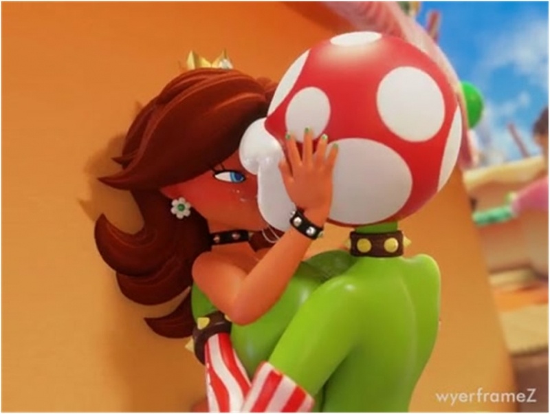 Daisy's got a sweet tooth for Piranha kisses [wyerframeZ]