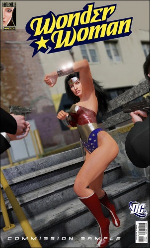 3D  Artdude41 - Differend dead of Wonder Woman