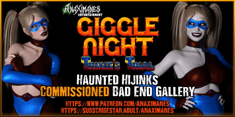 3D  The Anax - Giggle Night: Haunted Hijinks Bad End