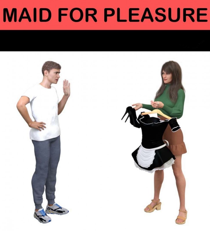 3D  CassieRoseWatson - Maid for Pleasure