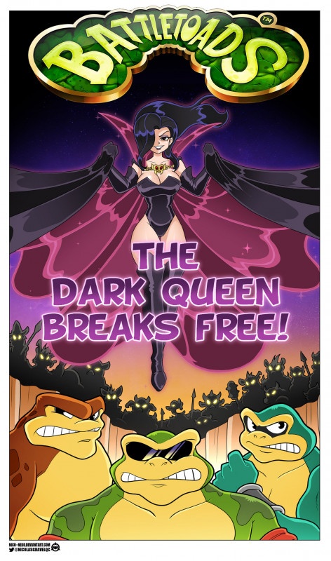 Neco-Neko - The Dark Queen Breaks Free (Battletoads)