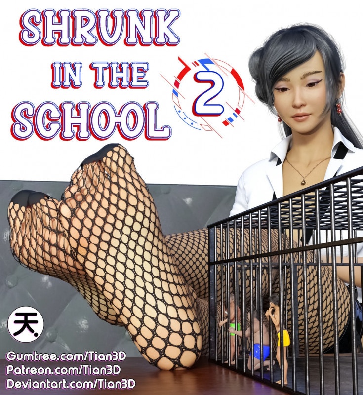 3D  Shrunk in the School Vol.2 by Tian3D