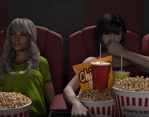 3D  Dinner-Kun - At The Movies