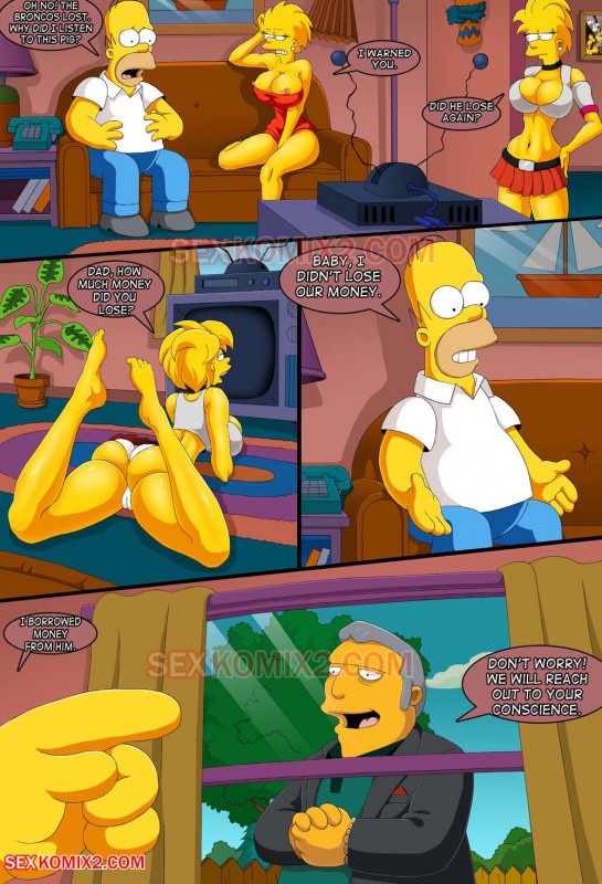 Sexkomix2 - Simpsons: To the planet Orgasmo
