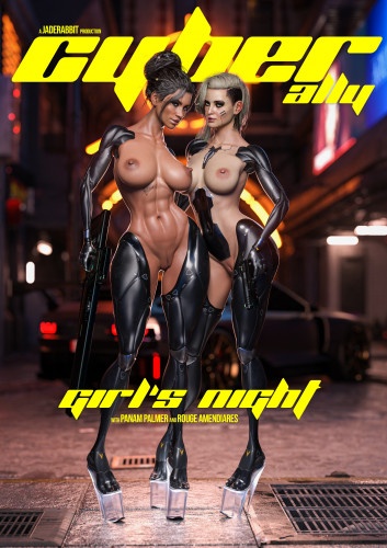 3D  theJadeRabbit - Cyber Ally - Girls Night