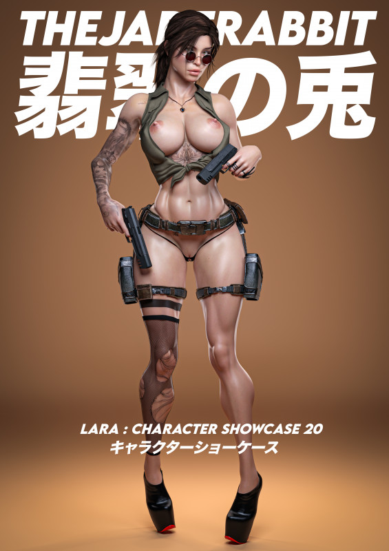 3D  TheJadeRabbit - Character Showcase 20 - Lara Croft 2