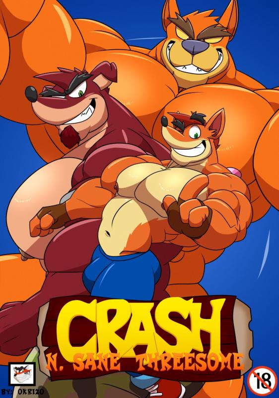 slash876 - Crash N. Sane Threesome (Crash Bandicoot)