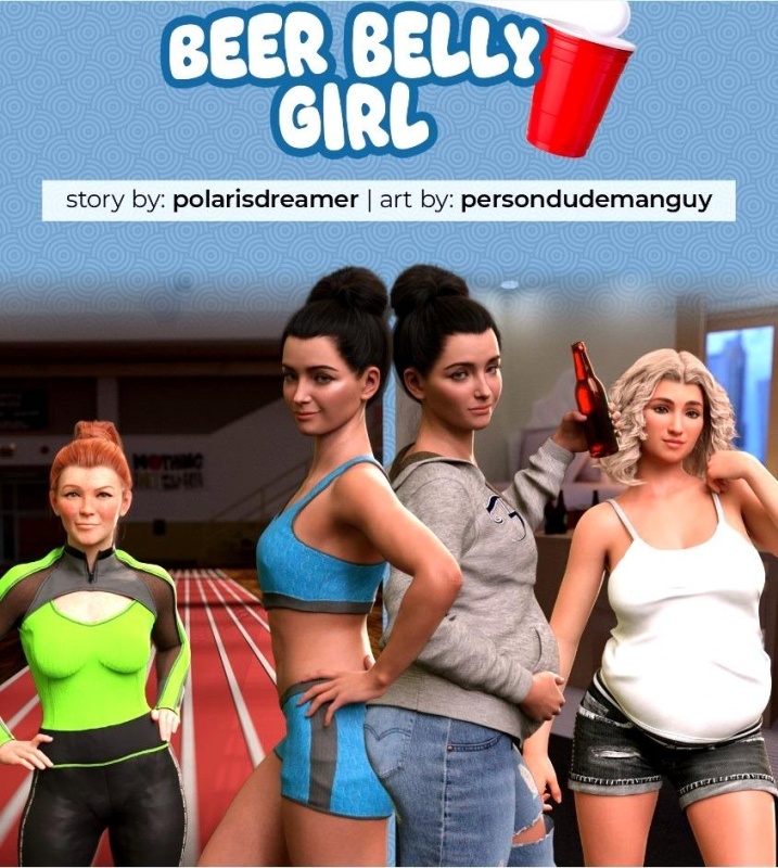 3D  PersonDudeManGuy - Beer Belly Girl
